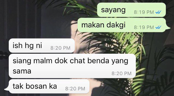 Setelah lama kenal