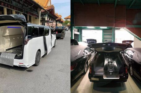 Dekat China, Toyota Alphard & Limosin Dah Jadi Kereta Mayat