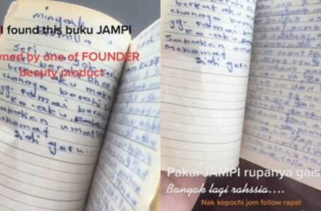 Jumpa Buku Jampi Dalam Beg Preloved Founder, Netizen Seram Tengok Sharing Wanita Ni