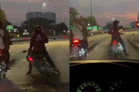 Netizen Keliru Bila Tengok Pemandu Kereta Kena Marah Dengan ‘Mat ‘Motor’ Sebab Lambat Touch ‘n Go