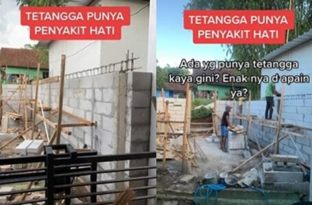Bengang Jiran Puaka Tutup Jalan Masuk, Lelaki Naik Hantu Balas Dendam Bina Tembok