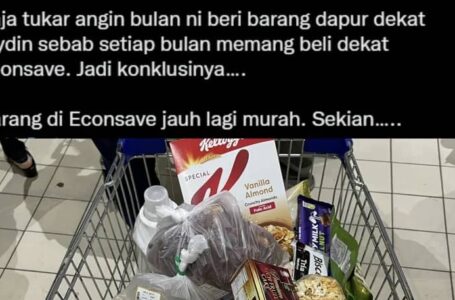 Dibandingkan Harga Lebih Murah Berbanding Econsave, Netizen Respek Jawapan Tenang Boss Mydin