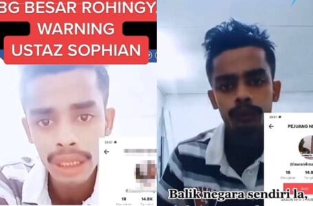 ‘Jangan Sibuk’, Lelaki Rohingya Tegur ‘Ustaz’ Isu Gempur Tapak Bisnes Haram Warga Asing