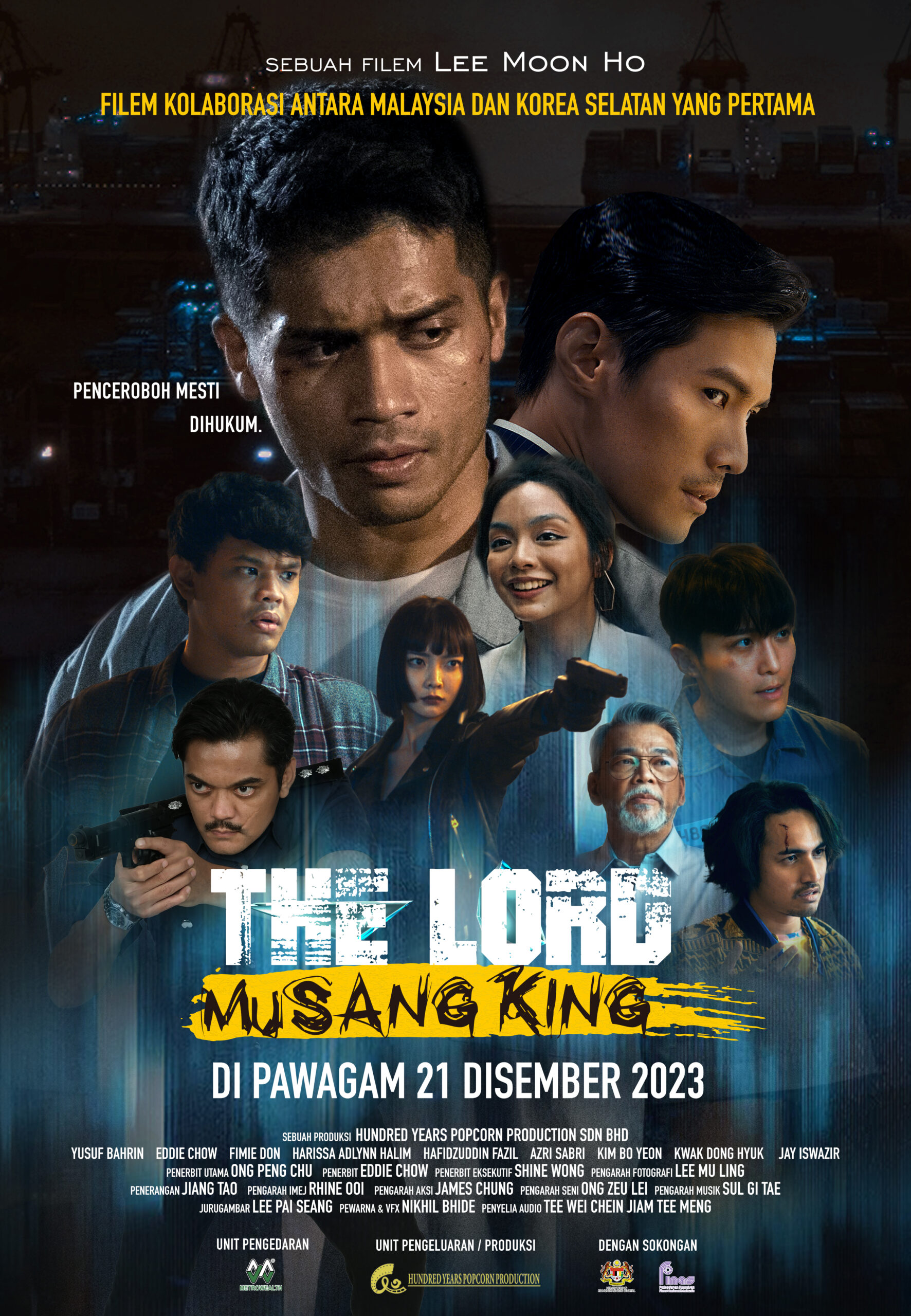 Filem Bersama Malaysia-Korea Selatan yang Pertama : THE LORD MUSANG KING Mengambil 21 Hari Penggambaran