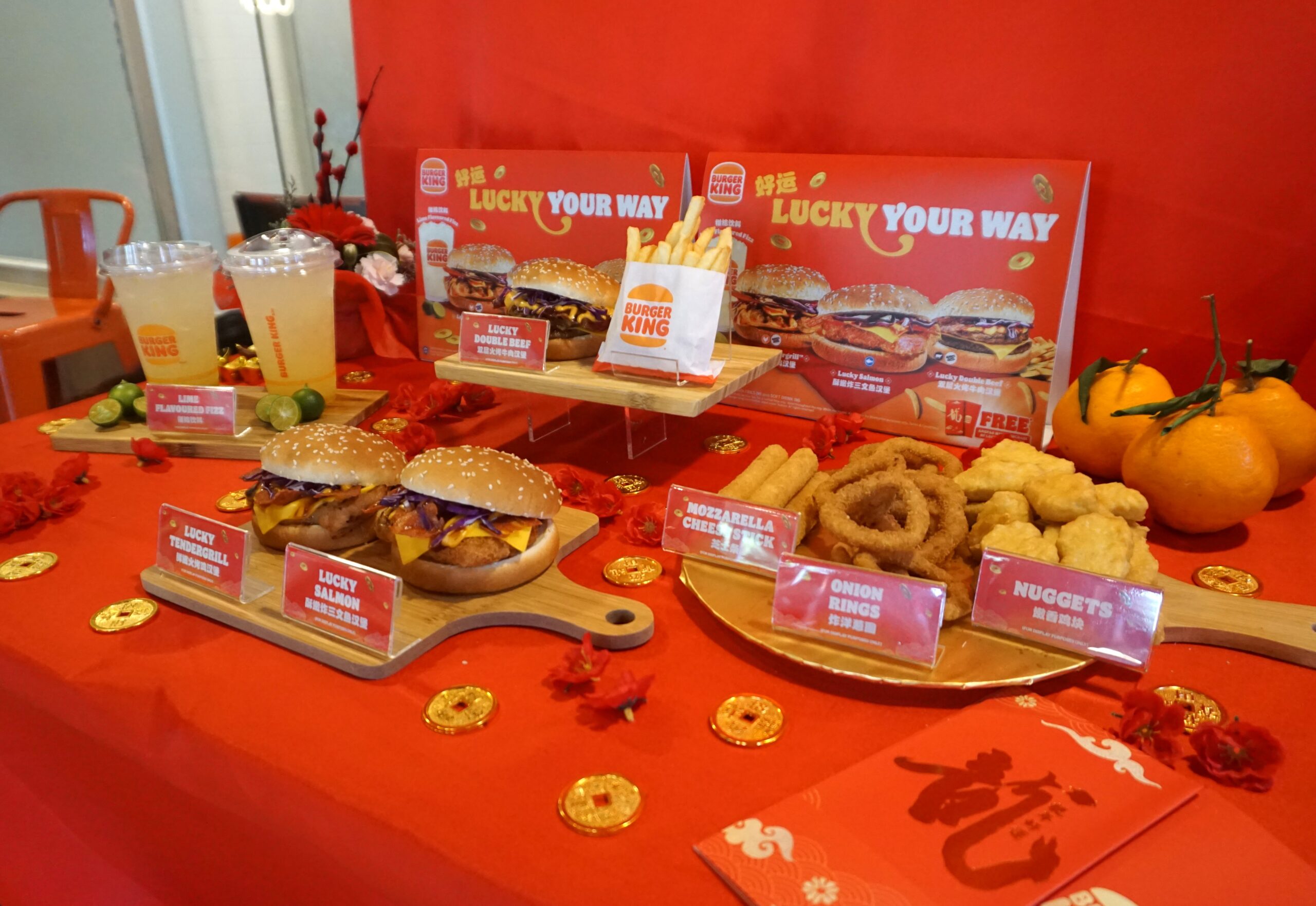 Lucky Your Way Untuk Ong-pportunities Di Burger King!
